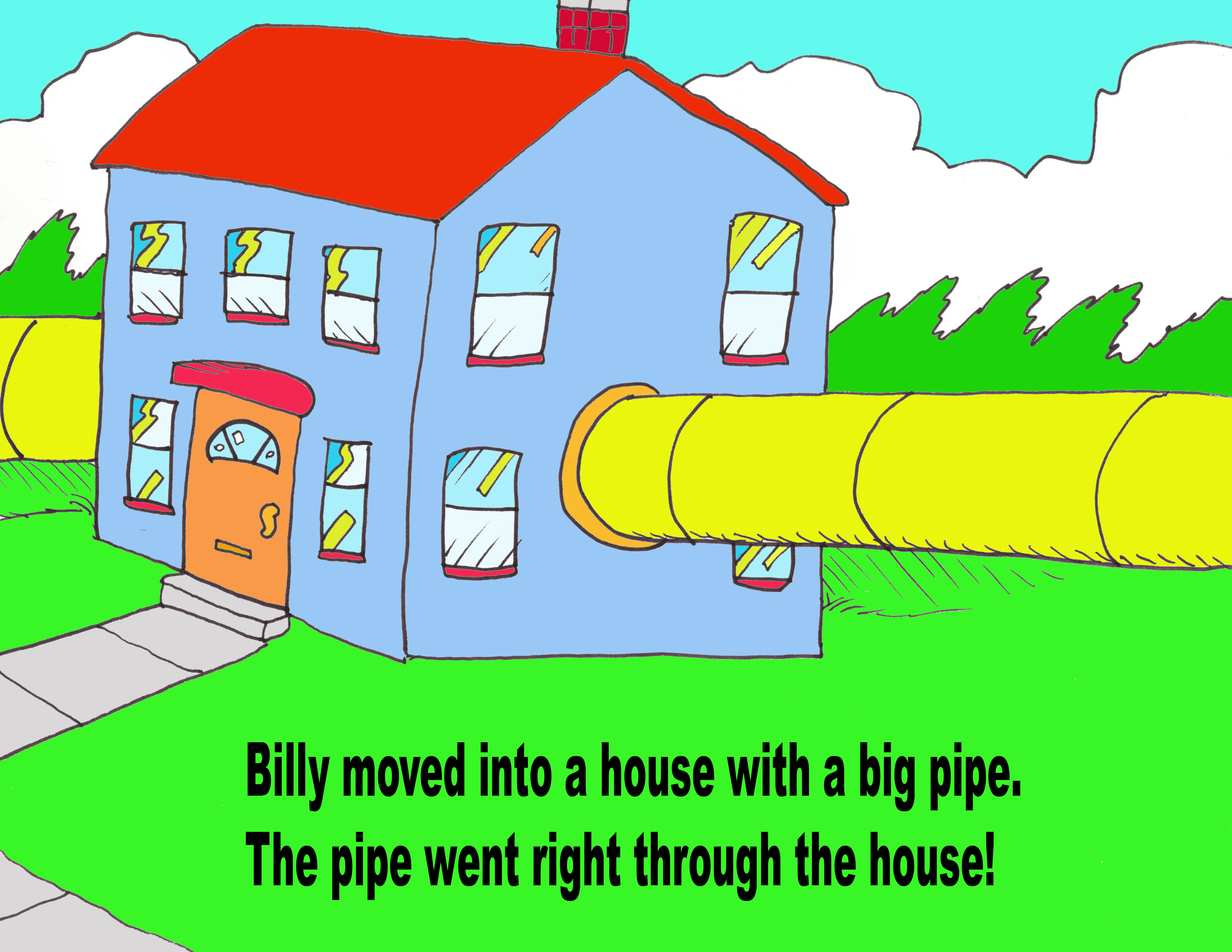 pipe in the house